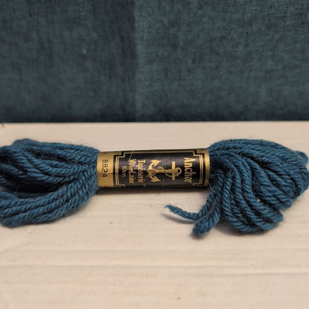 Anchor Tapisserie 100% Pure Wool Yarn 5 Skeins 10M Vintage Destash Misc Colors - Picture 3 of 16